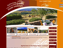 Tablet Screenshot of agriturismomonteistulargiu.com